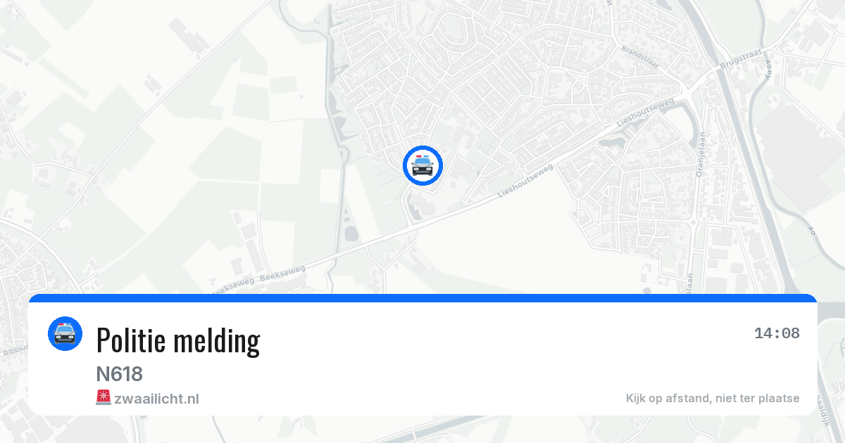 Politie melding — 7 mei 2026