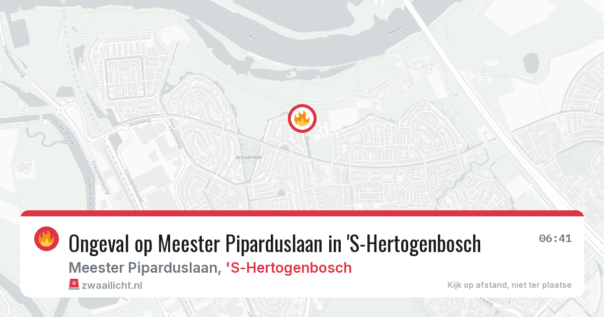 Ongeval op Meester Piparduslaan in 'S-Hertogenbosch — 2 jul 2026