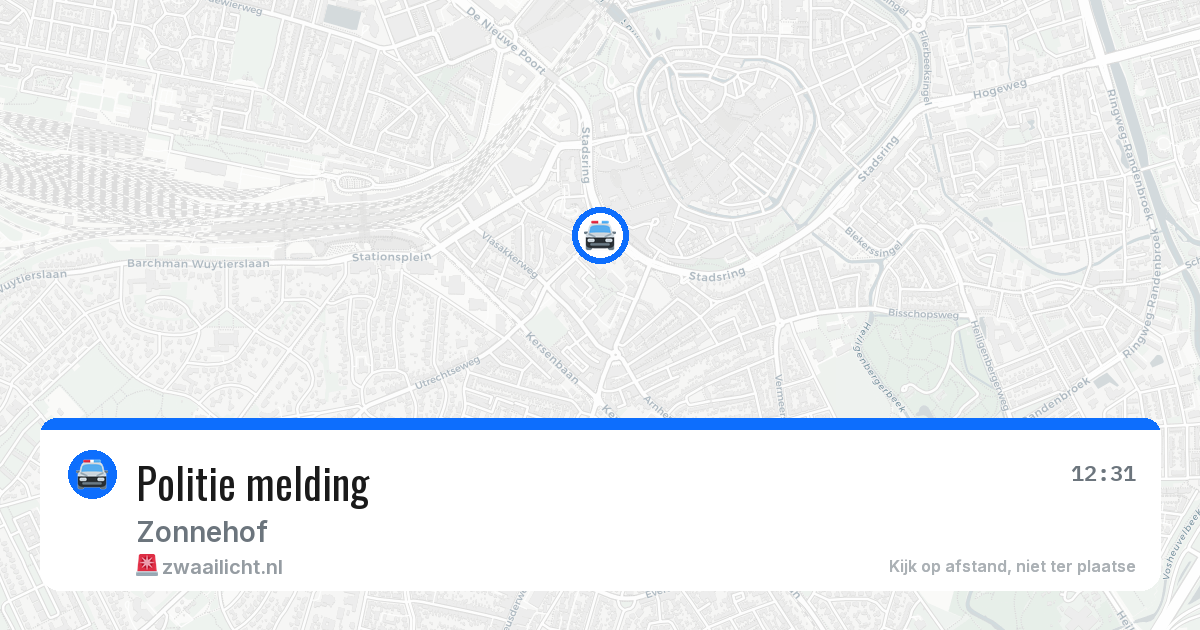 Politie melding — 4 aug 2026