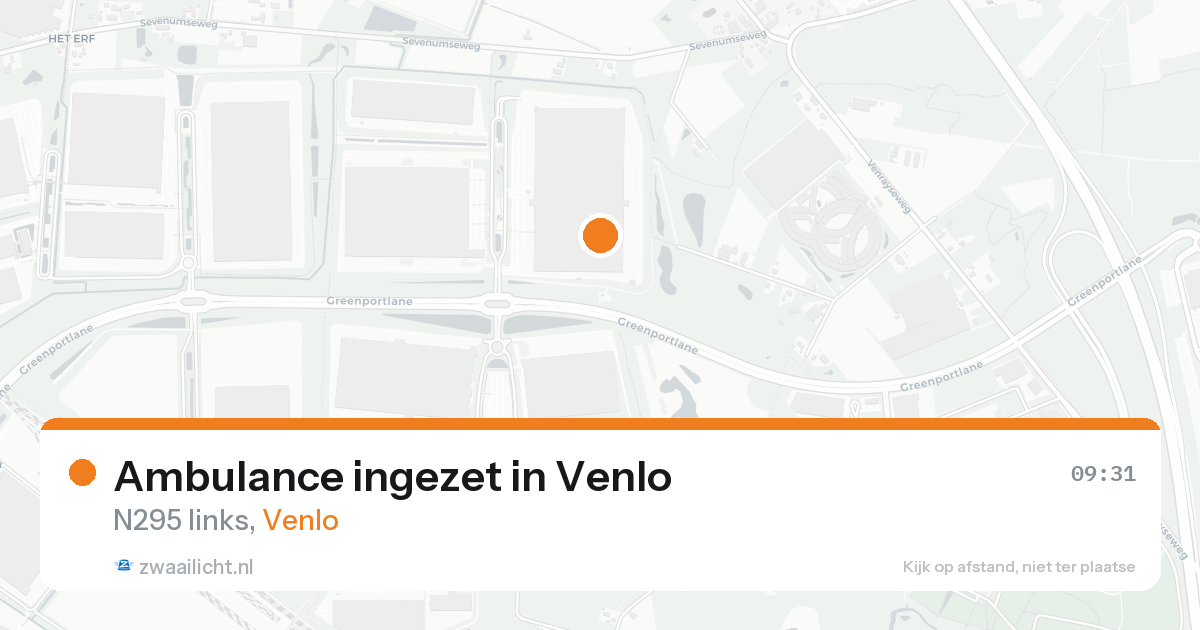 Ambulance ingezet in Venlo — 19 aug 2026
