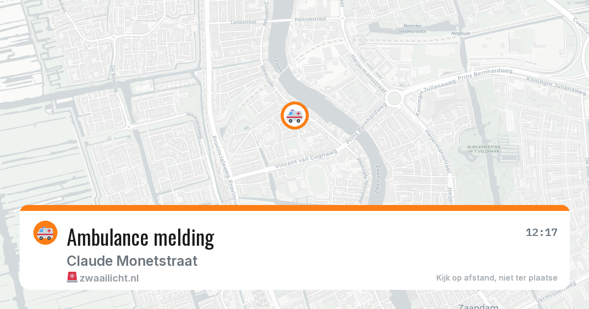 Ambulance melding — 28 apr 2026