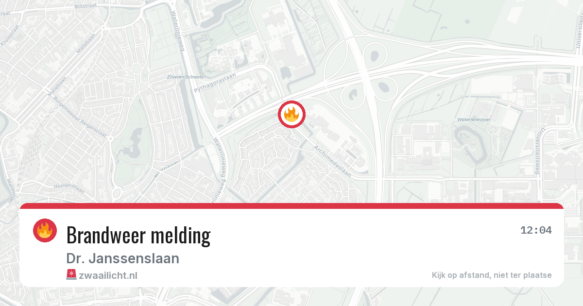 Brandweer melding — 19 jun 2026