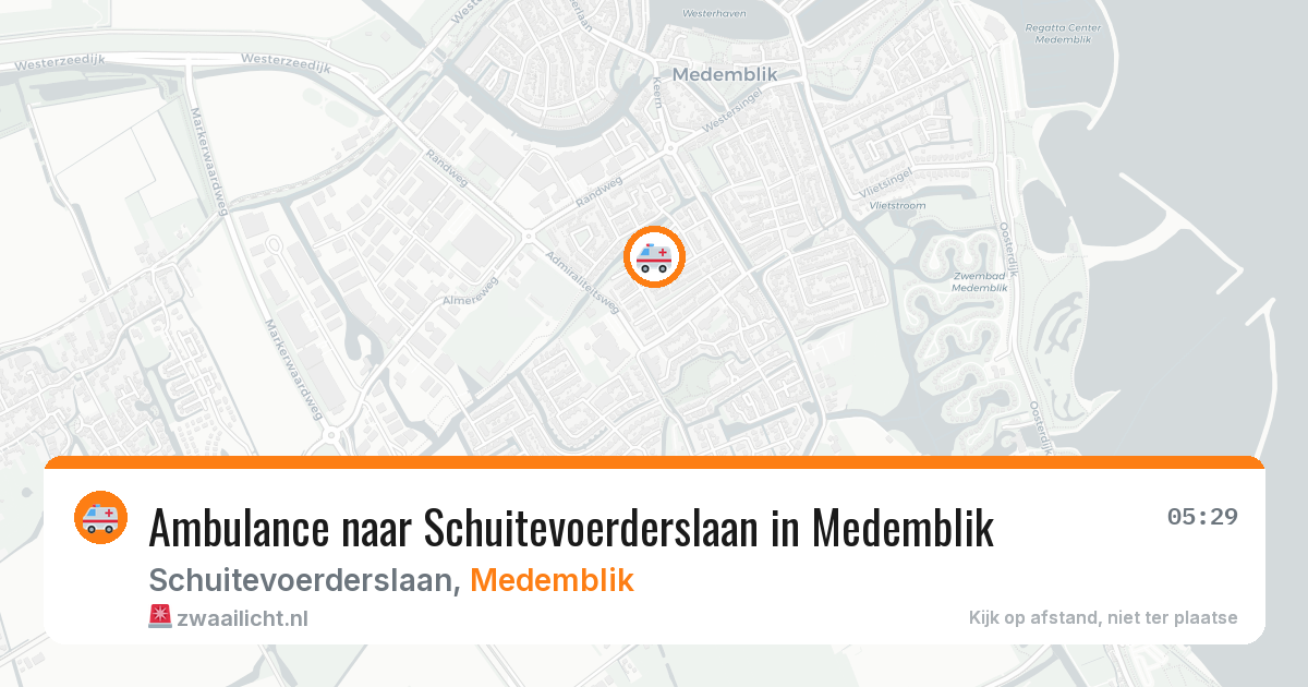 Ambulance naar Schuitevoerderslaan in Medemblik — 10 apr 2026