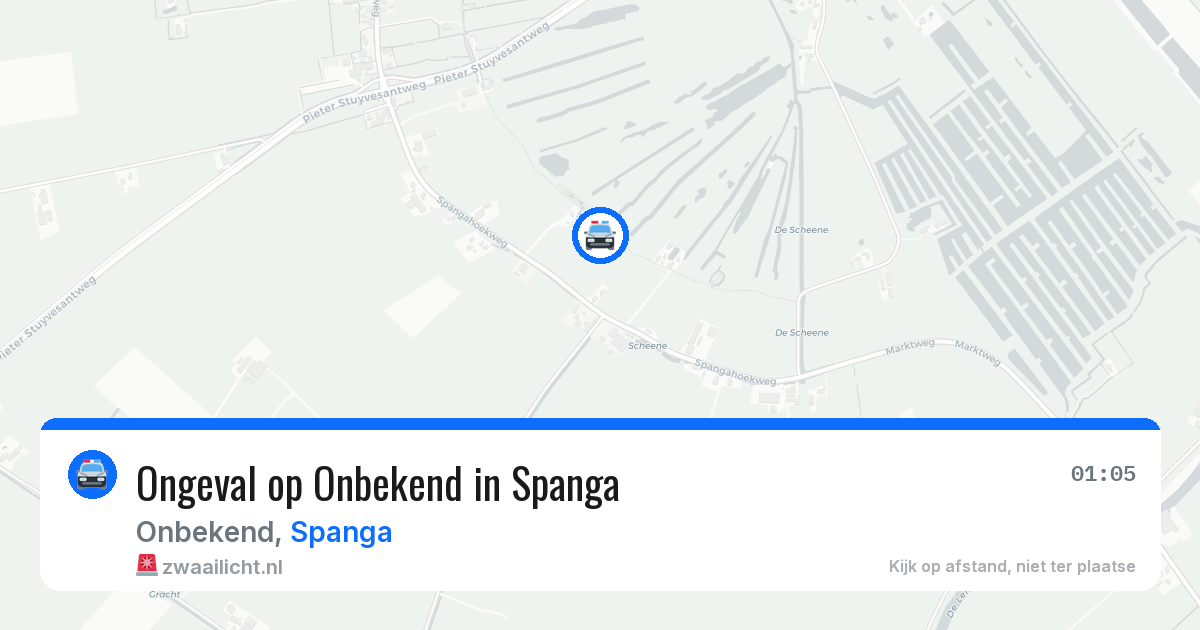 Ongeval op Onbekend in Spanga — 29 jun 2026
