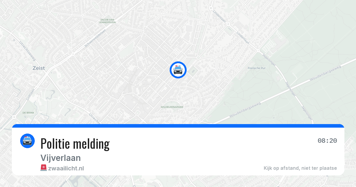 Politie melding — 24 apr 2026
