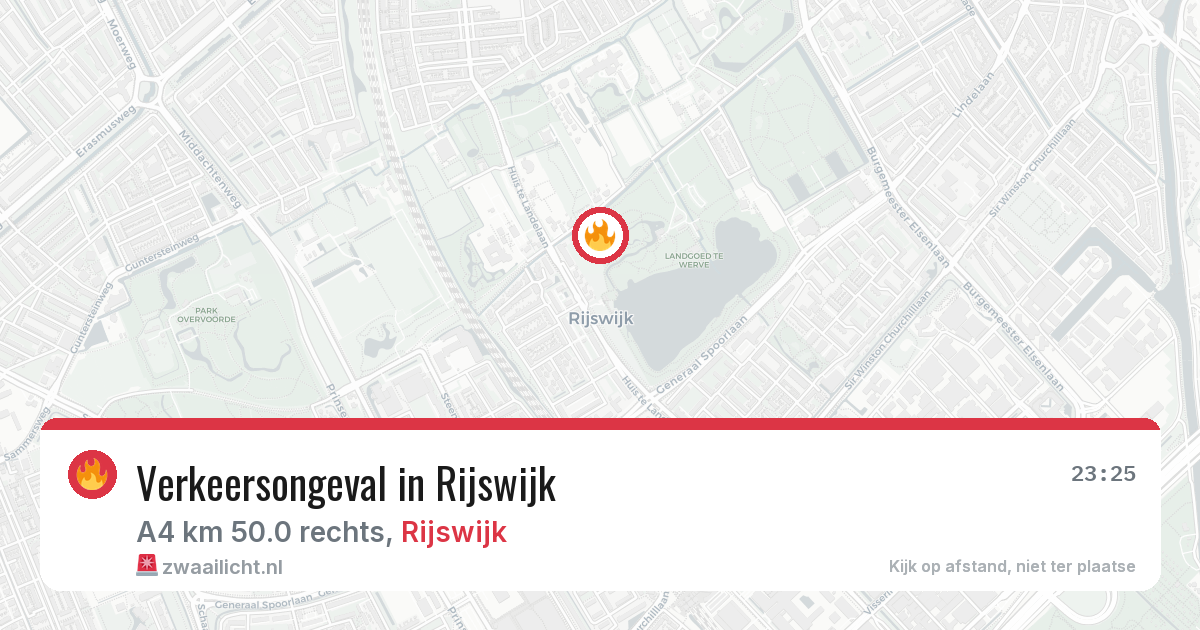 Verkeersongeval in Rijswijk — 8 aug 2026