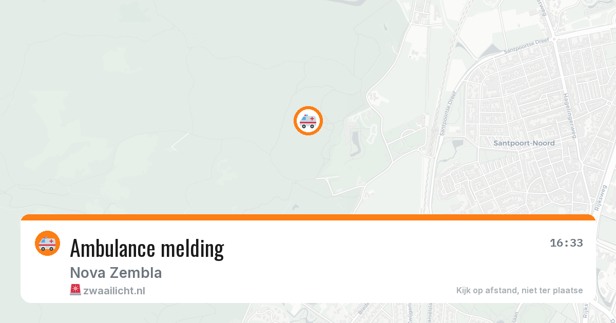 Ambulance melding — 4 jul 2026