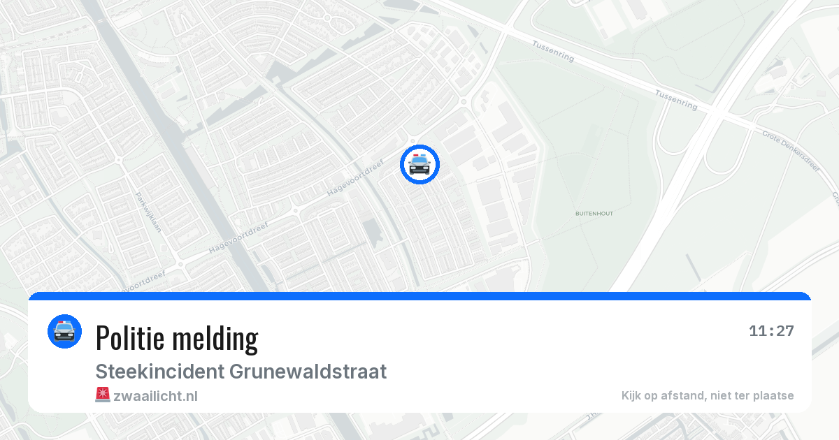 Politie melding — 3 jul 2026