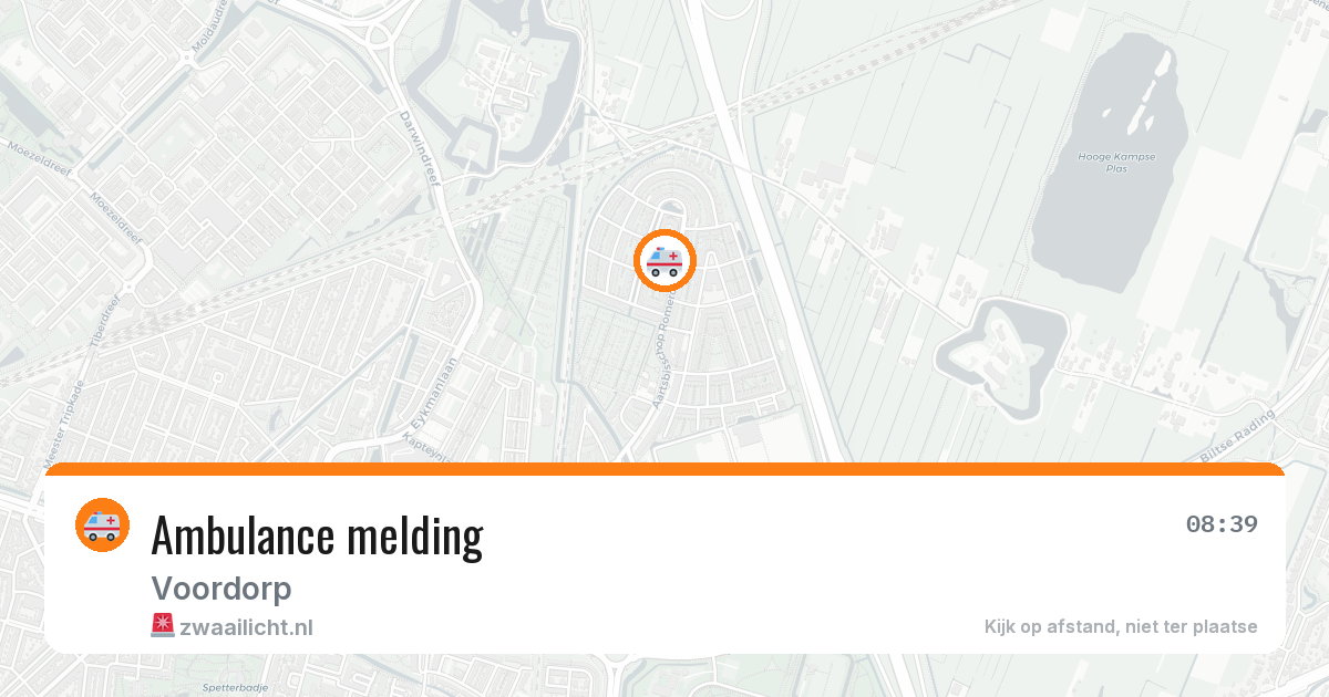 Ambulance melding — 3 feb 2026