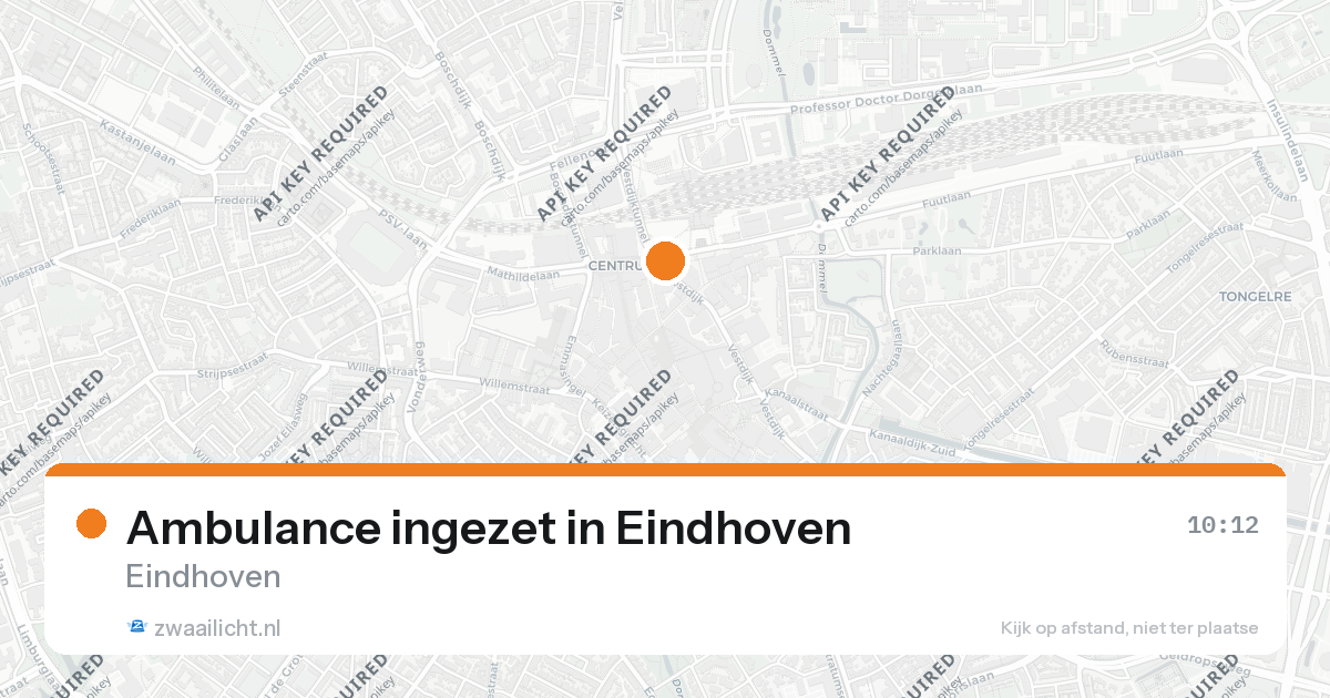 Ambulance ingezet in Eindhoven — 9 mrt 2026