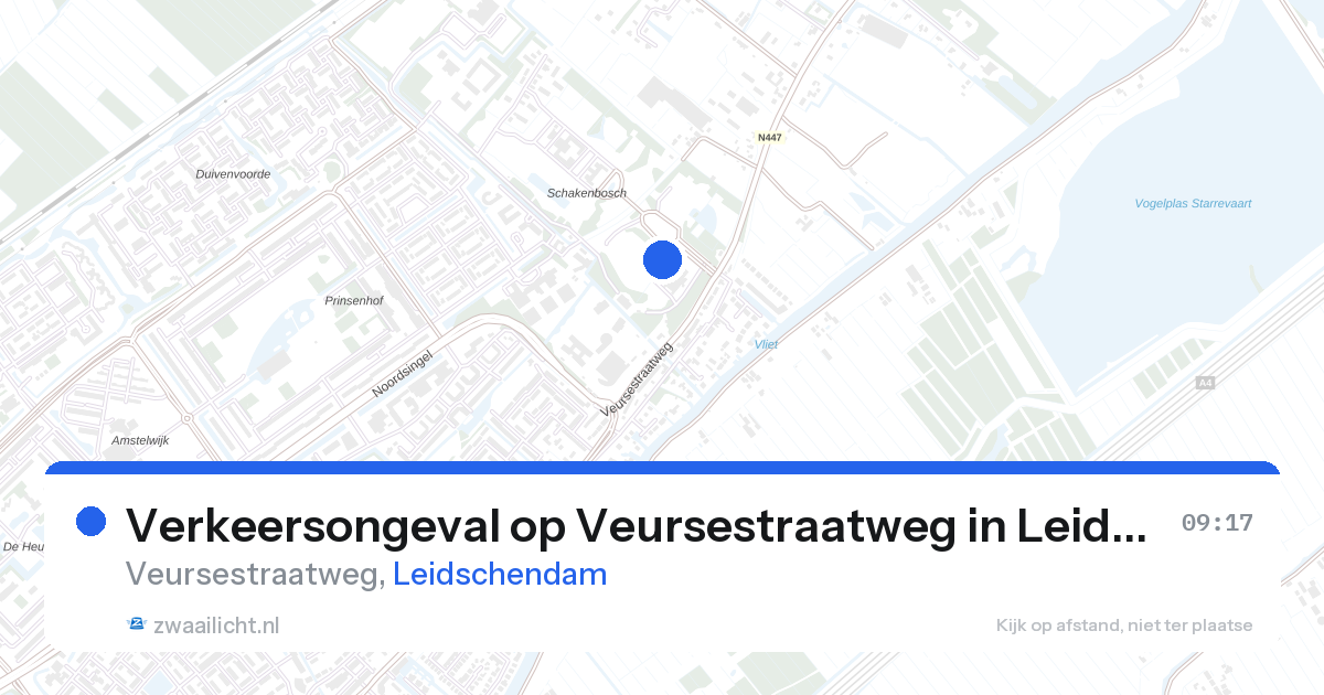 Verkeersongeval op Veursestraatweg in Leidschendam — 28 aug 2026