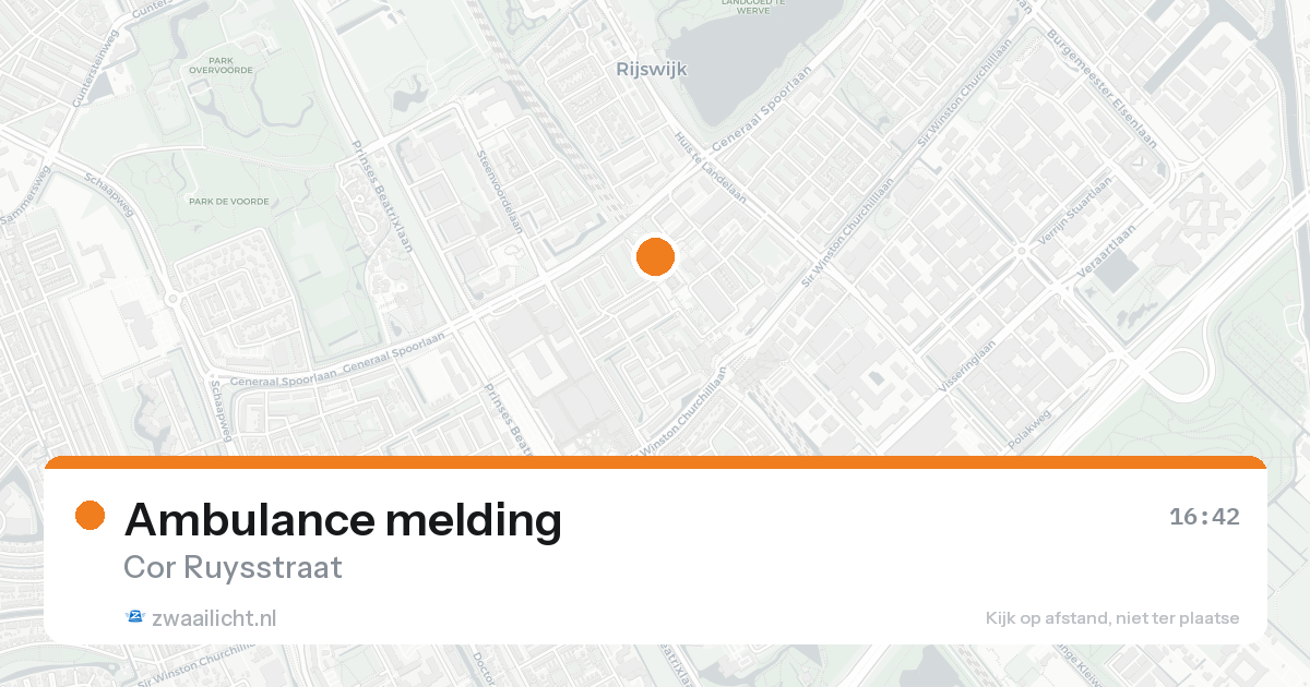 Ambulance melding — 7 feb 2026