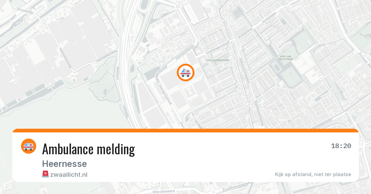 Ambulance melding — 10 feb 2026