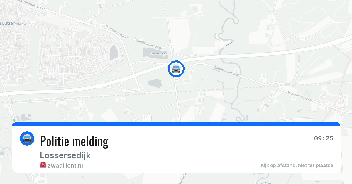 Politie melding — 24 jun 2026