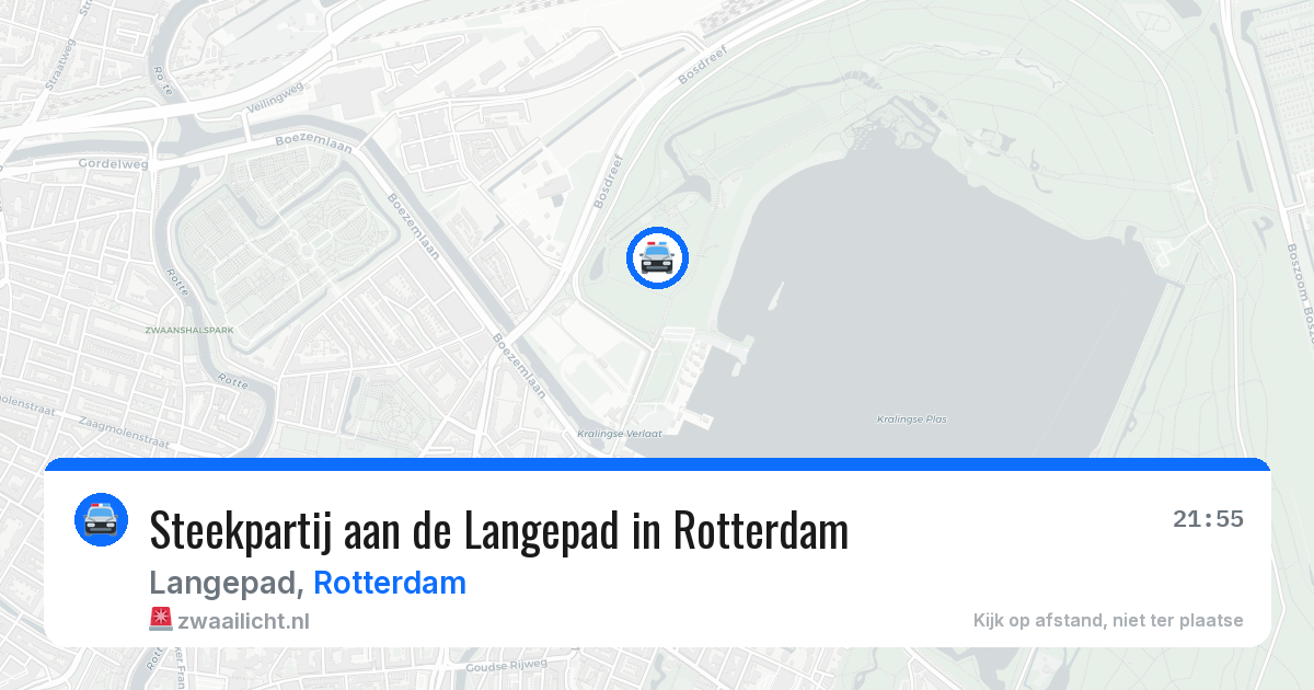 Steekpartij aan de Langepad in Rotterdam — 26 jun 2026