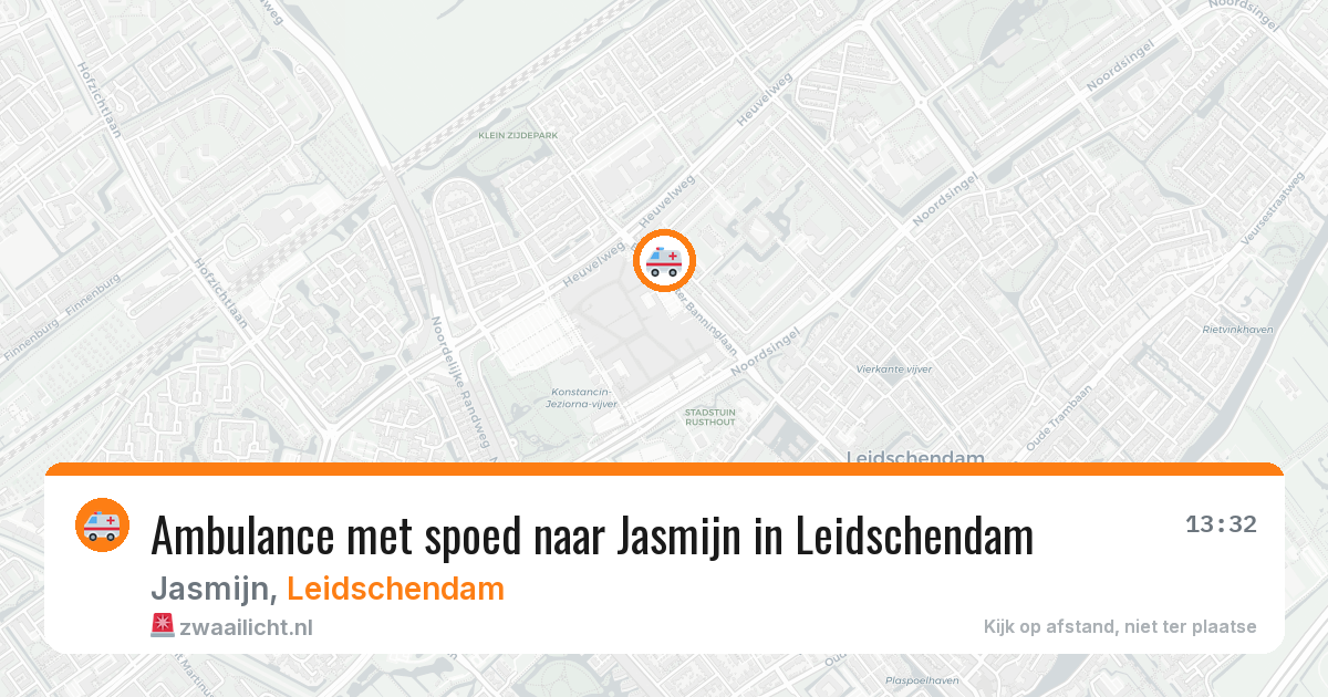 Ambulance met spoed naar Jasmijn in Leidschendam — 31 jul 2026