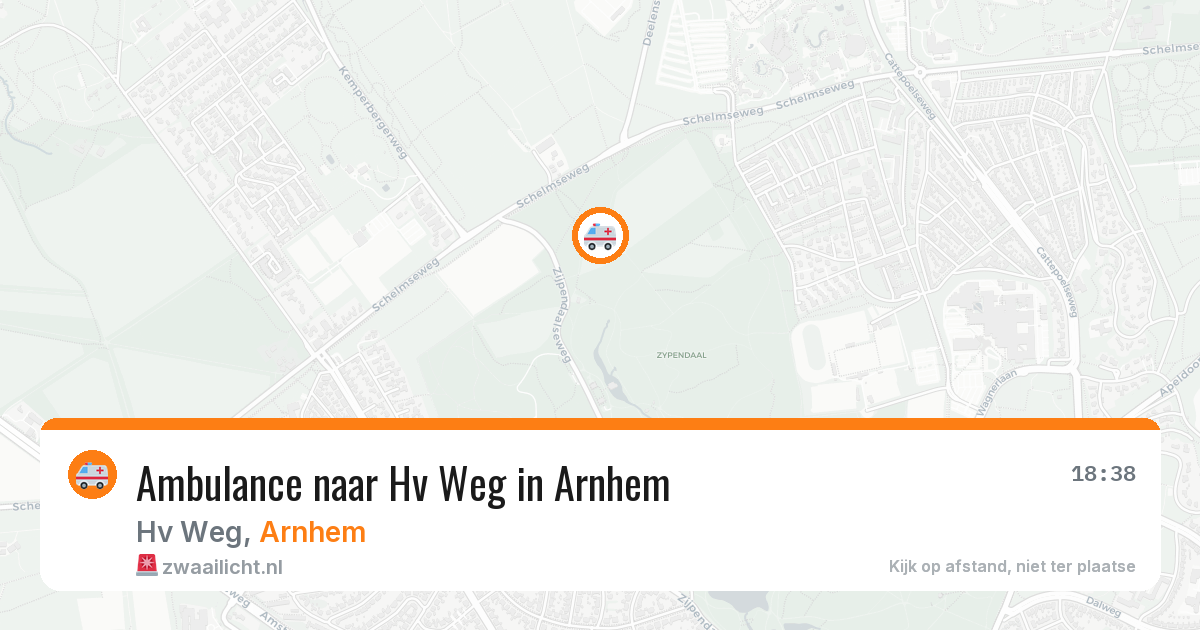 Ambulance naar Hv Weg in Arnhem — 12 aug 2026