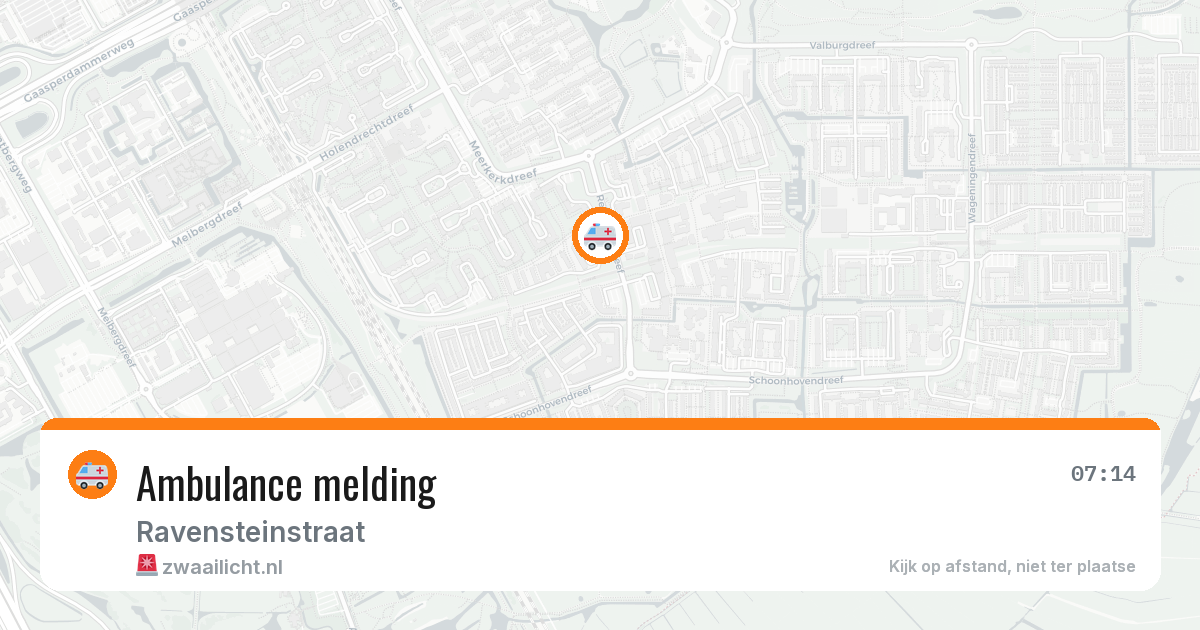 Ambulance melding — 18 jun 2026