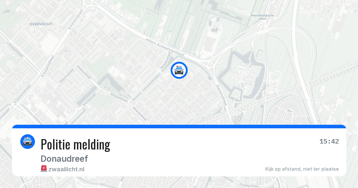 Politie melding — 6 jul 2026