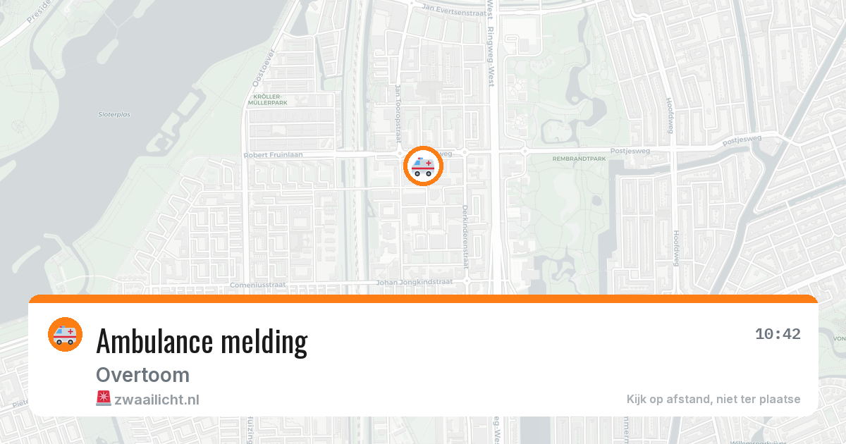 Ambulance melding — 5 jun 2026