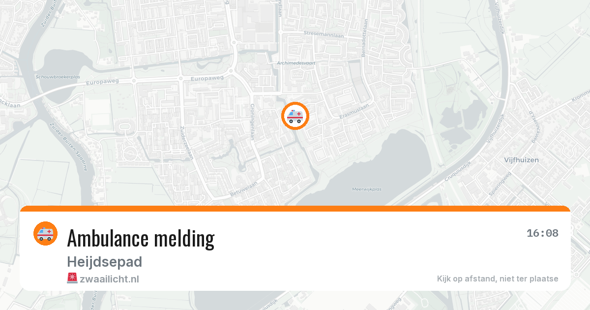 Ambulance melding — 7 jun 2026