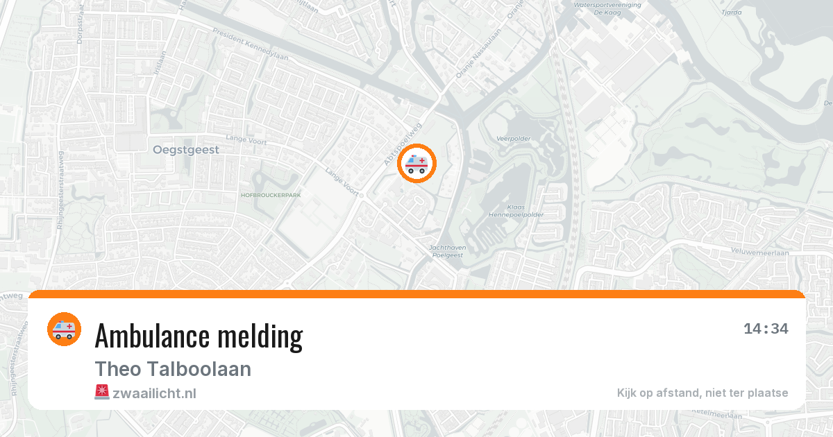 Ambulance melding — 4 feb 2026