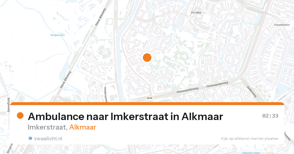 Ambulance naar Imkerstraat in Alkmaar — 7 feb 2026