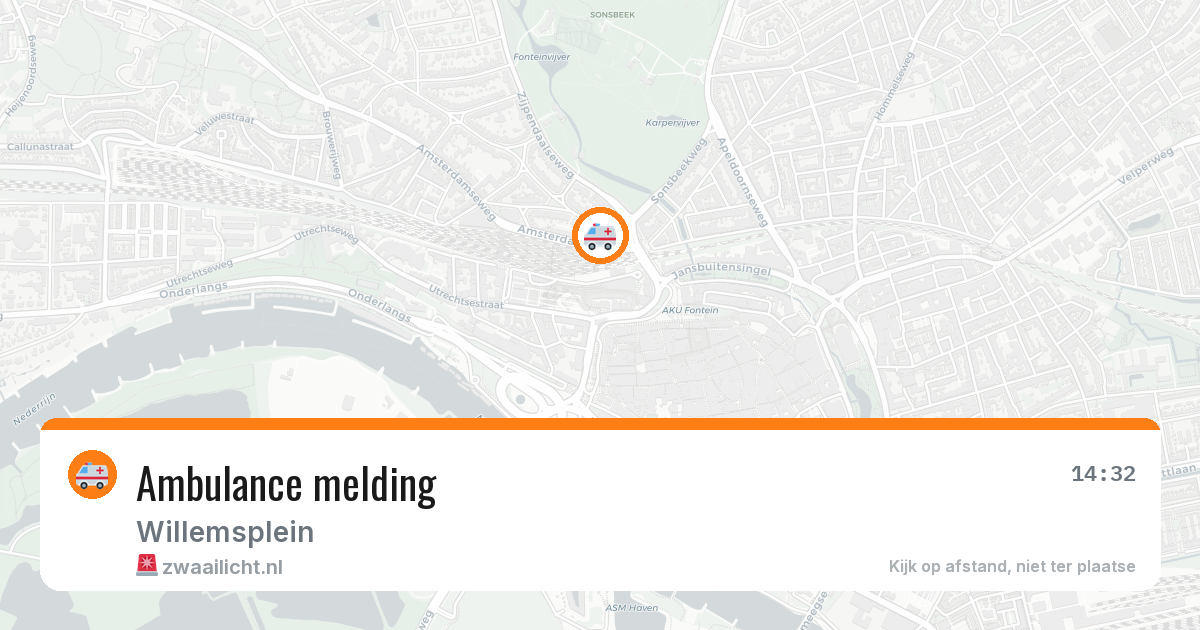 Ambulance melding — 2 jul 2026