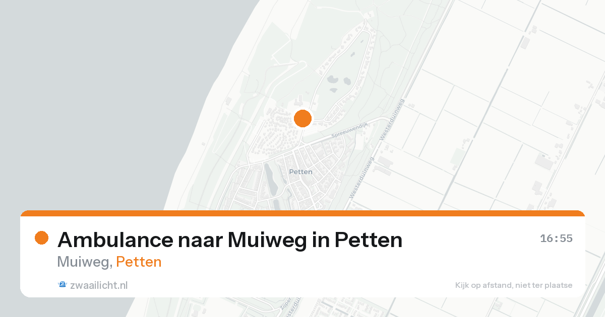 Ambulance naar Muiweg in Petten — 7 feb 2026