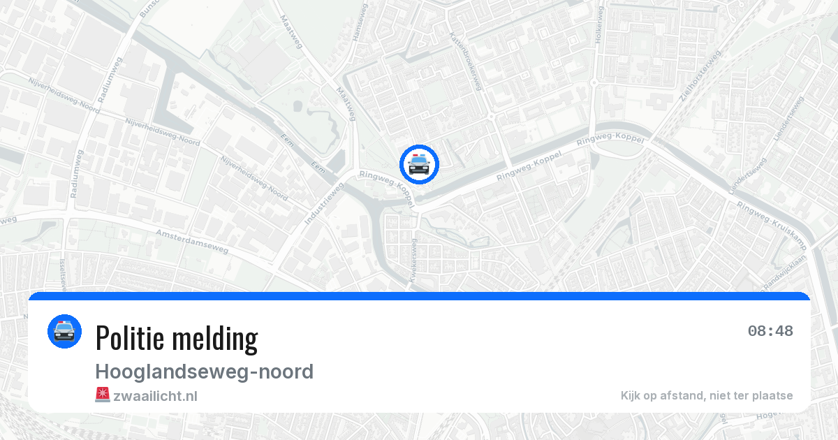 Politie melding — 15 jun 2026