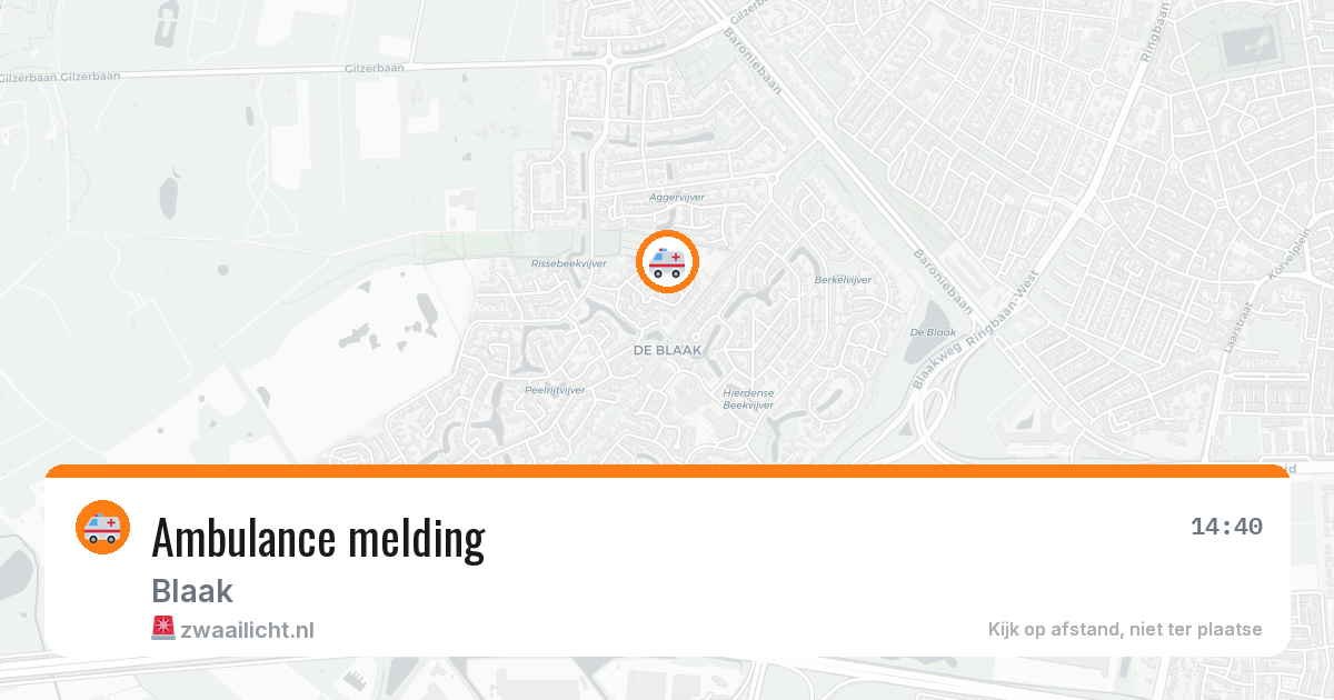 Ambulance melding — 7 jul 2026
