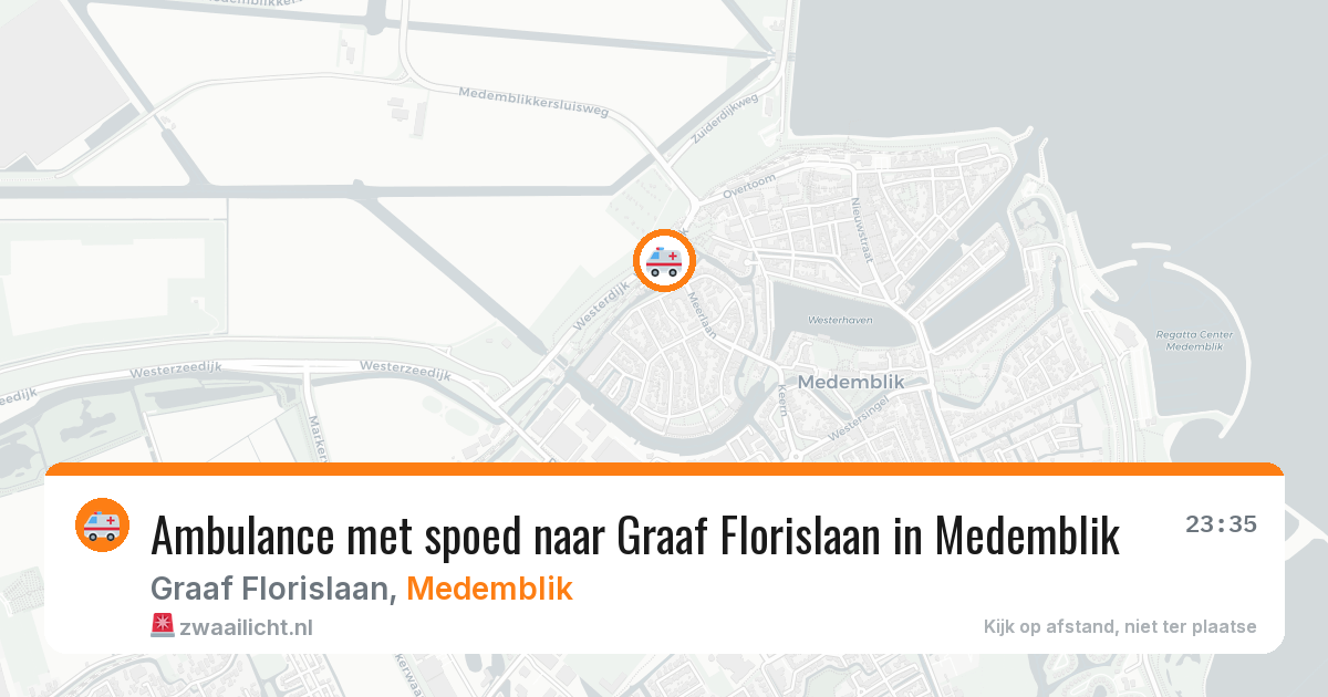 Ambulance met spoed naar Graaf Florislaan in Medemblik — 27 jan 2026