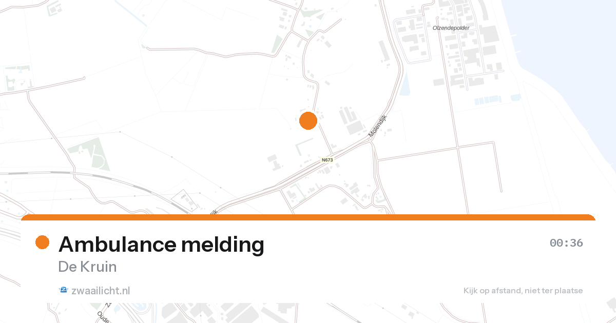 Ambulance melding — 31 jan 2026