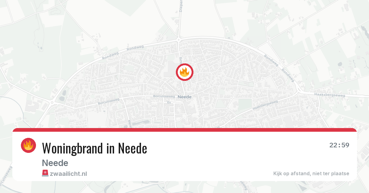 Woningbrand in Neede — 23 jun 2026