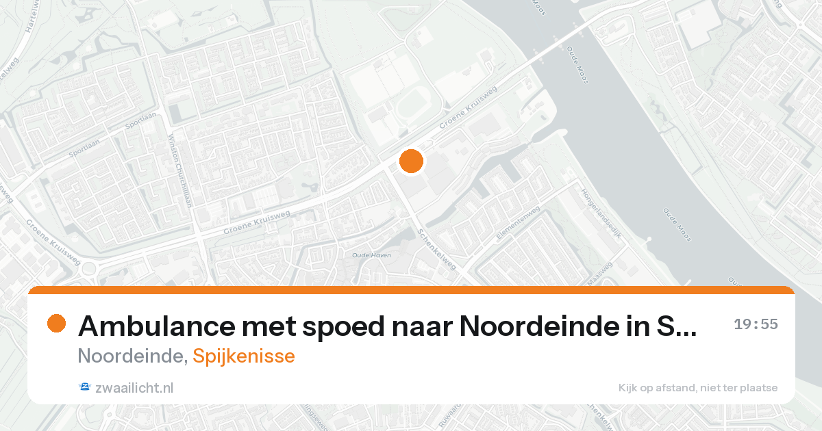 Ambulance met spoed naar Noordeinde in Spijkenisse — 31 jan 2026