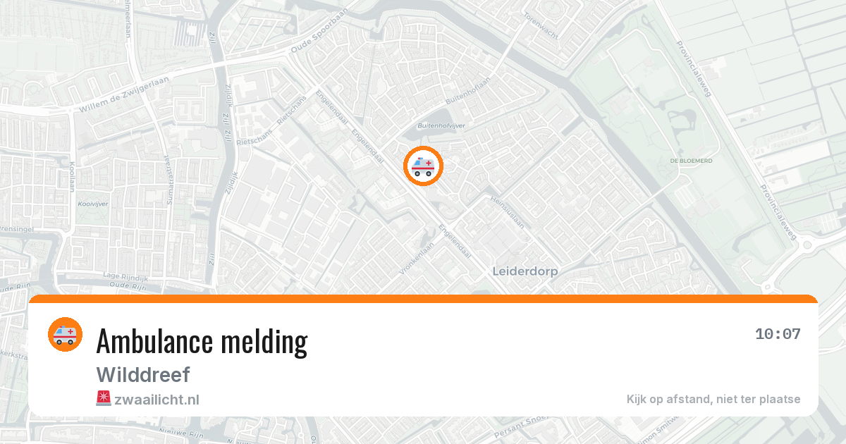 Ambulance melding — 30 jan 2026