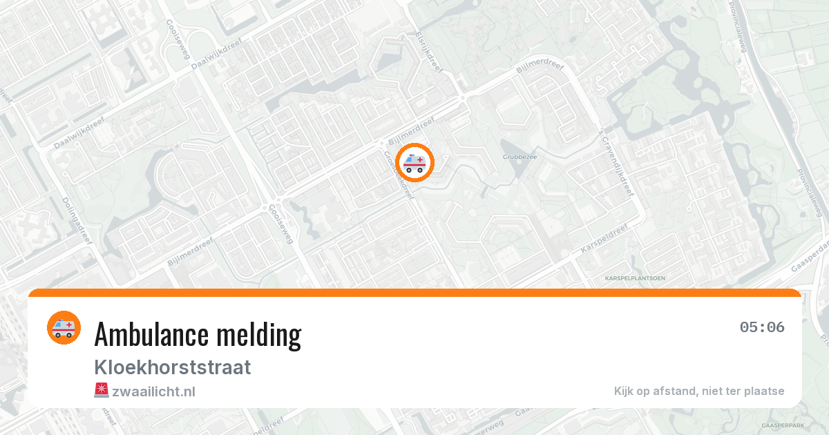 Ambulance melding — 12 jun 2026