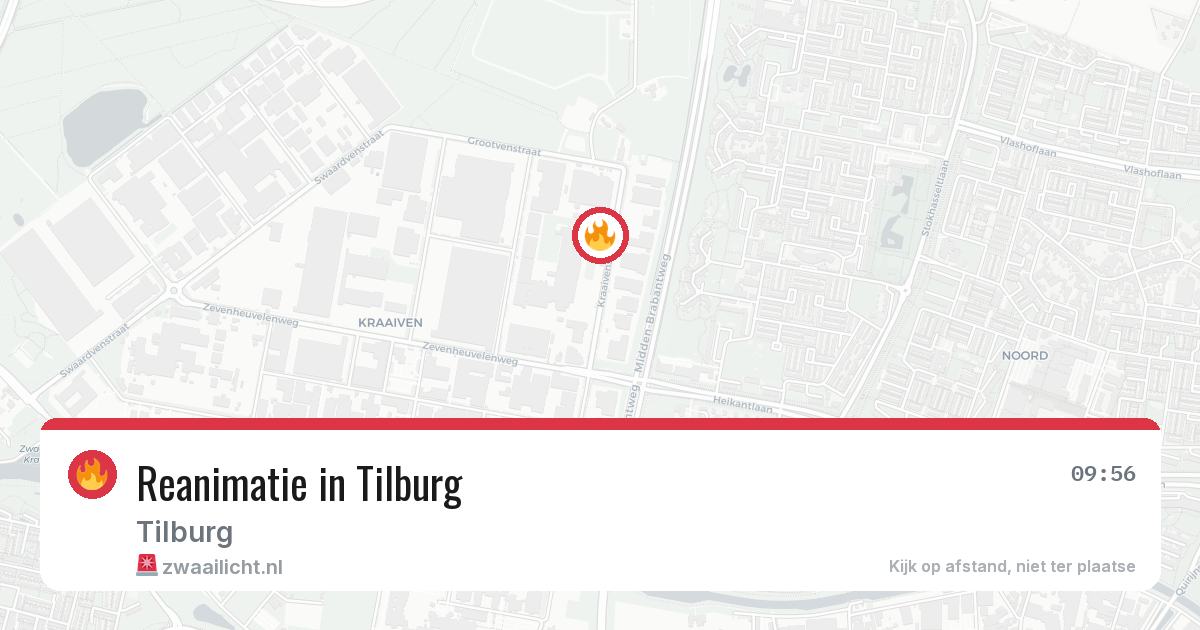 Reanimatie in Tilburg — 30 jun 2026