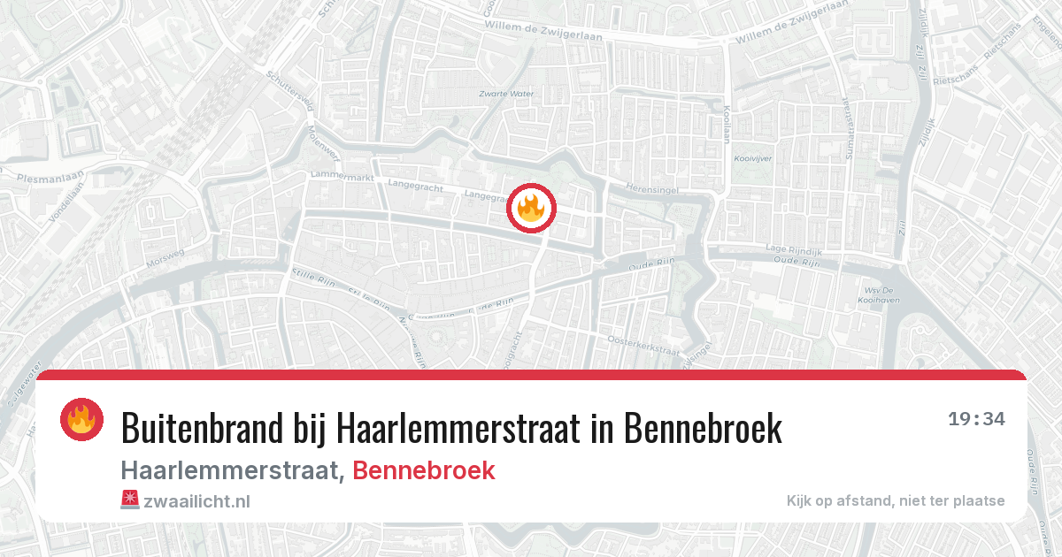 Buitenbrand bij Haarlemmerstraat in Bennebroek — 7 aug 2026