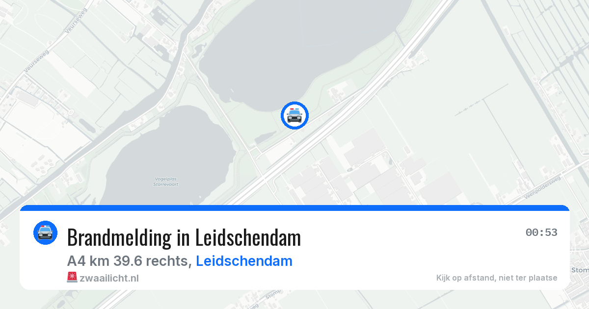 Brandmelding in Leidschendam — 14 aug 2026