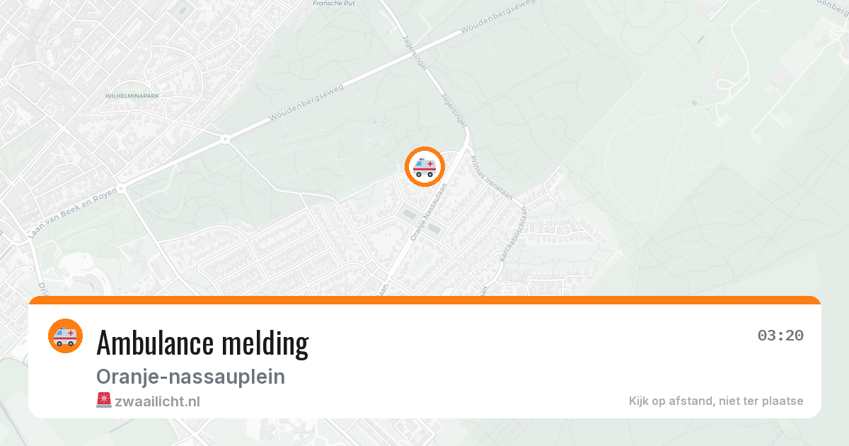 Ambulance melding — 20 jun 2026