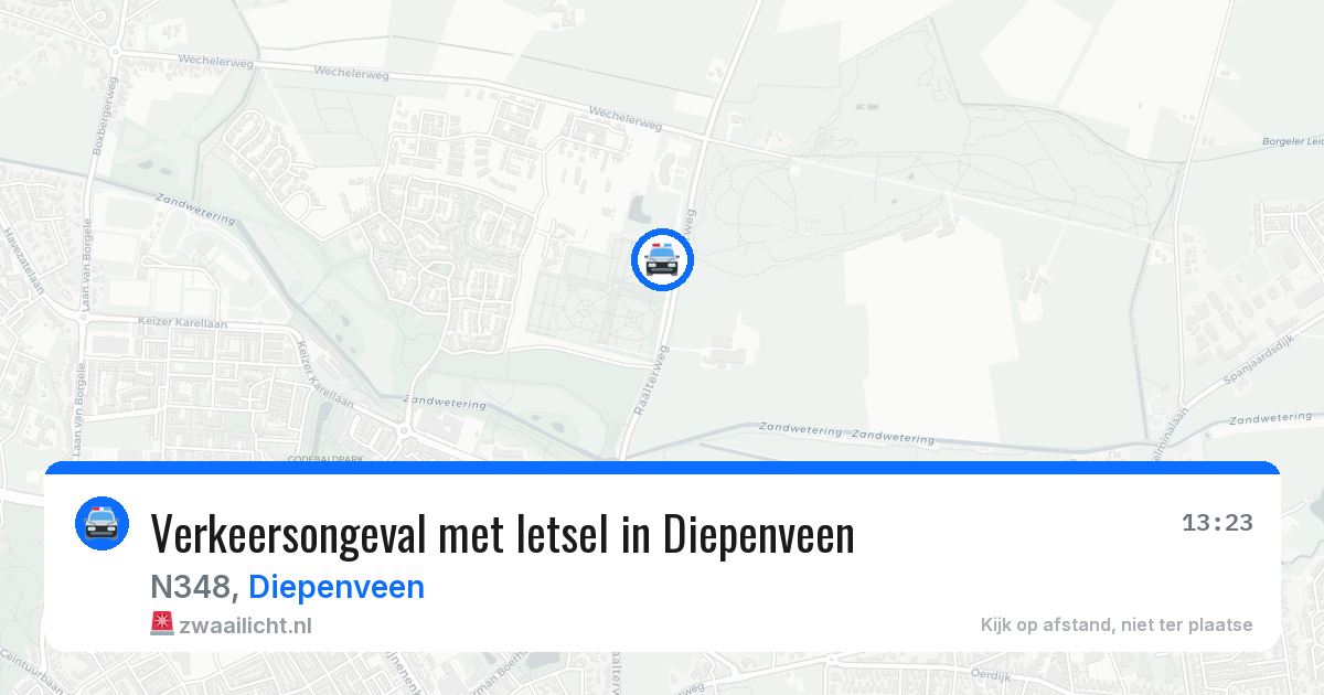 Verkeersongeval met letsel in Diepenveen — 21 jan 2026