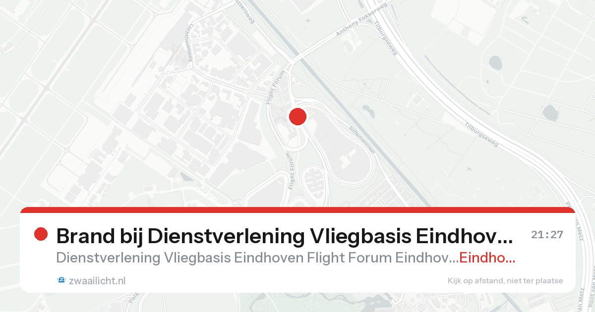 Brand bij Dienstverlening Vliegbasis Eindhoven Flight Forum Eindhoven in Eindhoven — 20 aug 2026