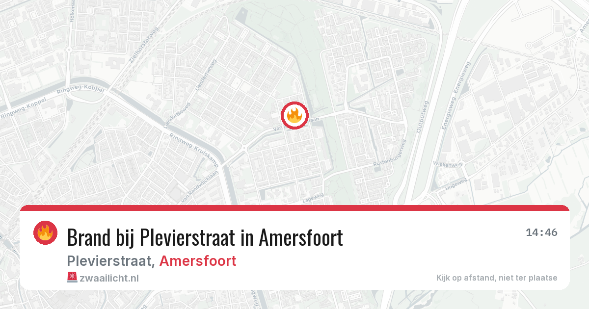 Brand bij Plevierstraat in Amersfoort — 29 jun 2026