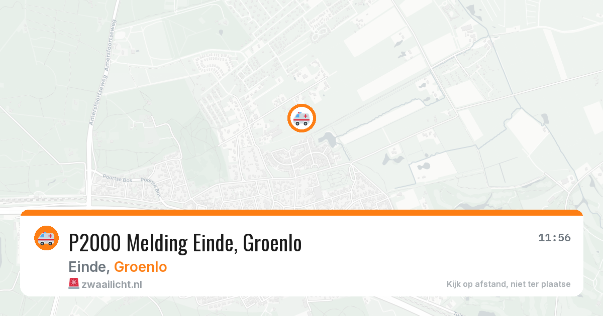 P2000 Melding Einde, Groenlo — 29 jan 2026