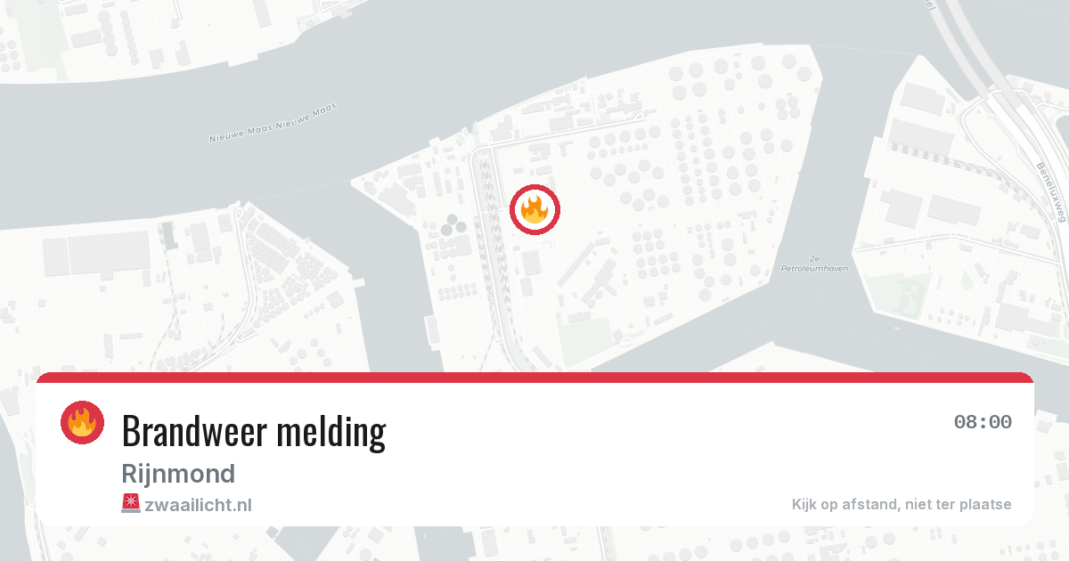 Brandweer melding — 31 jul 2026