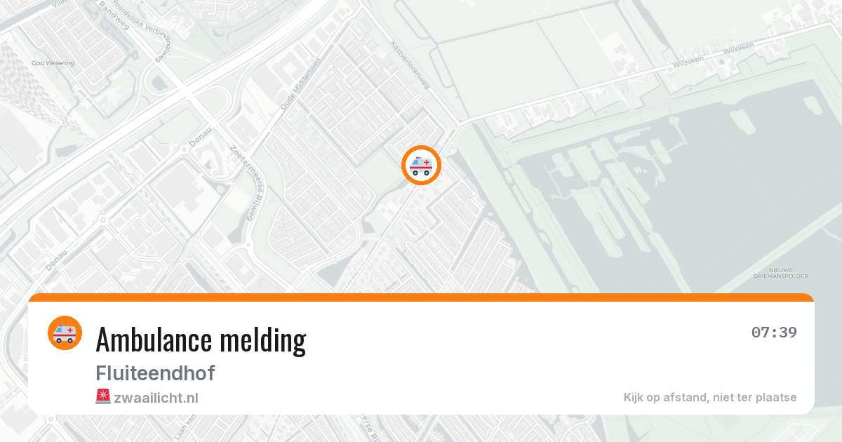 Ambulance melding — 11 jun 2026