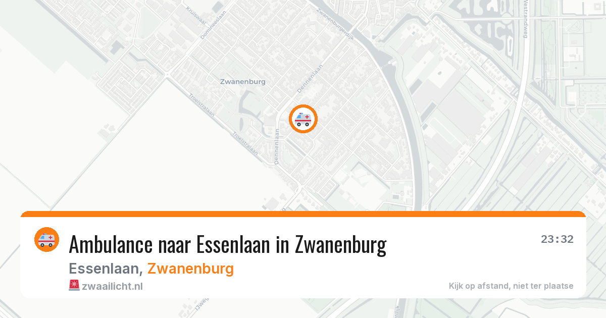Ambulance naar Essenlaan in Zwanenburg — 28 jan 2026