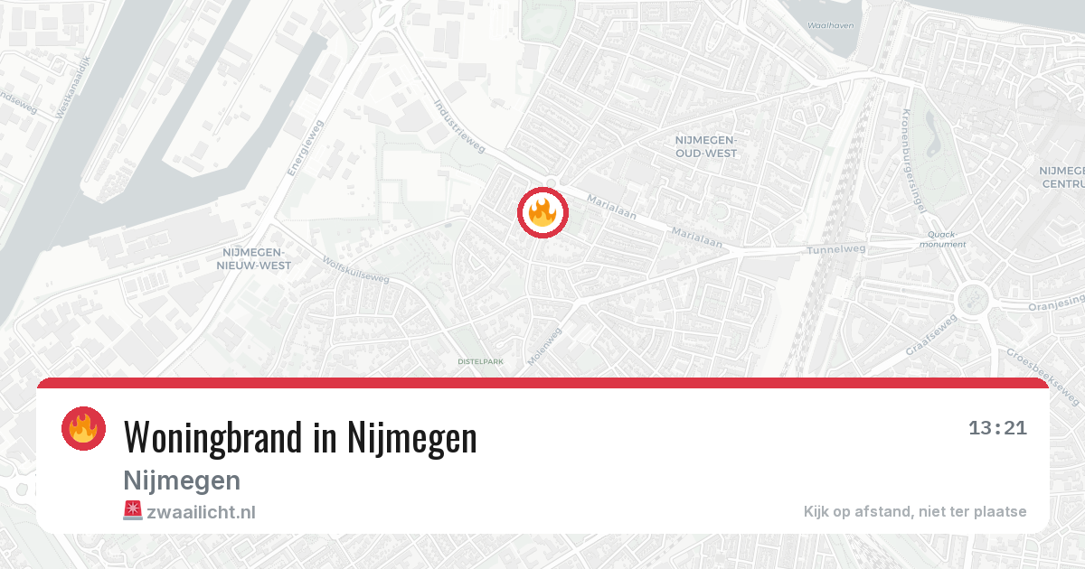 Woningbrand in Nijmegen — 2 jul 2026