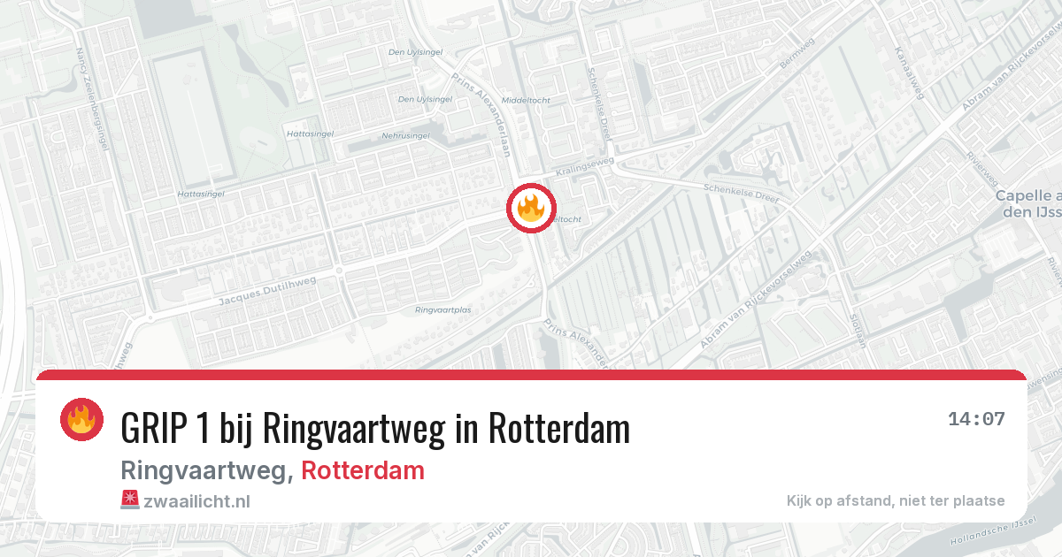 GRIP 1 bij Ringvaartweg in Rotterdam — 27 jun 2026